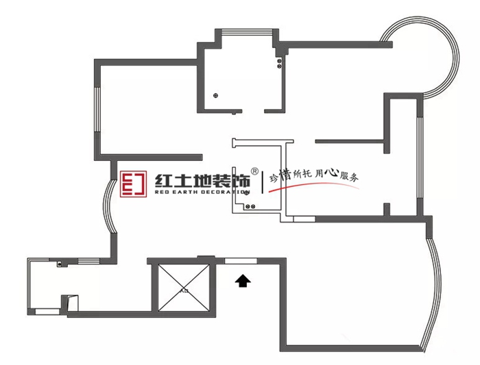 1平米當(dāng)5平米用！幸虧找紅土地裝修，看到這樣的設(shè)計(jì)，你還嫌戶型太??？